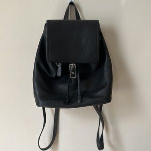 VTG Coach Leather Backpack
